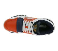 WORLD OF TROOP Cobra Low Sneakers basse da uomo e da donna, modello retrò 80103 Bianco/Rosso, Bianco/Nero o Bianco/Blu