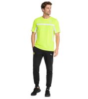 Maglia sportiva da uomo PUMA X Scuderia Ferrari F1 2024 Charles Leclerc, modello Formula 1, codice 701230155 001, colore giallo neon