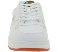 WORLD OF TROOP Destroyer Low Men's & Women's Retro Low-Top Sneakers (Model 80100) – White/Navy, White/Red, or White/Gold