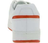 WORLD OF TROOP Destroyer Low Men's & Women's Retro Low-Top Sneakers (Model 80100) – White/Navy, White/Red, or White/Gold