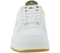 WORLD OF TROOP Destroyer Low Men's & Women's Retro Low-Top Sneakers (Model 80100) – White/Navy, White/Red, or White/Gold