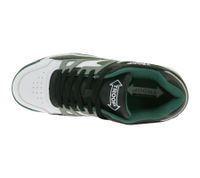 WORLD OF TROOP Delta Low Men's & Women's Low-Top Sneakers / Retro Skate Shoes 80101 – White/Green/Black, White/Grey/Black, or White/Blue/Red