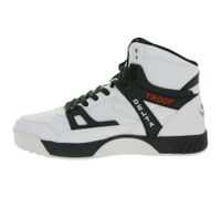 WORLD OF TROOP Delta High High-Top Sneakers (Unisex/Retro/Skater Style) – Model 80102 – White/Blue, White/Black, or Black