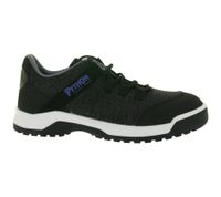 Scarpe antinfortunistiche da uomo PYTHON Fresh 3.0 con linguetta rinfrescante, in vera pelle e memory foam, classe di protezione S1P PS5302 Nero/Grigio