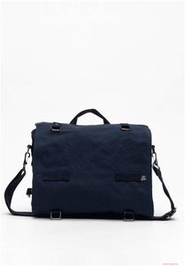 Spacious Brandit Military shoulder bag, robust messenger bag, navy