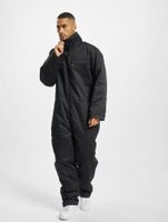 Brandit Tank Jumpsuit Herren gefütterte Panzerkombi Military Overall mit Reißverschlusstaschen Schwarz