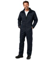 Brandit Tank Jumpsuit Herren gefütterte Panzerkombi Military Overall mit Reißverschlusstaschen Schwarz