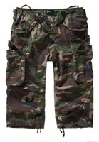 Robust Brandit Industry Vintage Cargo 3/4 Shorts Cotton Woodland