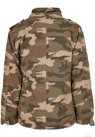 funktionaler Brandit Herren M-65 Giant Winterparka 2-in-1 Light Woodland