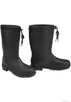 robuste Brandit Winter Regenstiefel nahtlos verarbeitet Schwarz