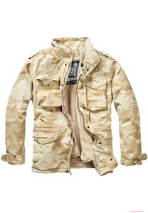 funktionaler Brandit Herren M-65 Giant Winterparka 2-in-1 Sandcamo