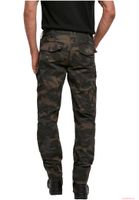 Robust Brandit Men's Adven Slim Fit Cargo Trousers Stretch Darkcamo