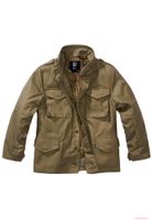 robuste Brandit Kinder M65 Standard Jacke im Military-Look Oliv