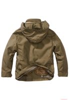 robuste Brandit Kinder M65 Standard Jacke im Military-Look Oliv