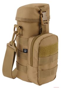 Bolsa espaciosa para botellas Brandit Big Bottle Holder color camel