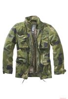 funktionaler Brandit Herren M-65 Giant 2-in-1 Winterparka Swedish Camo