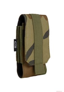 Compact Brandit MOLLE Phone Pouch Medium Woodland