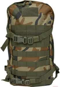 compact Brandit US Cooper Daypack Woodland
