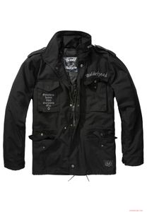distinctive Brandit Motörhead M65 field jacket, black