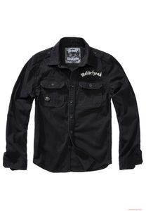 markantes Brandit Motörhead Vintage Hemd Schwarz
