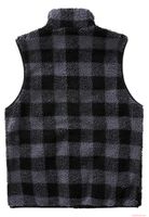 warme Brandit Herren Teddyfleece Weste Schwarz Grau