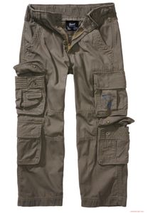 Robust Brandit children's Pure Cargo trousers olive