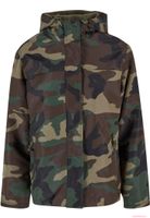 Lightweight Brandit women's windbreaker with front zip, Woodland