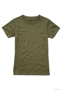Comfortable Brandit women's T-shirt, cotton, olive