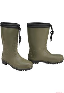 Warm Brandit winter rubber boots, olive