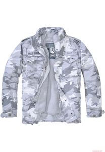 funktionaler Brandit Herren M-65 Giant 2-in-1 Parka Blizzard Camo