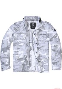 Warm Brandit men's Britannia winter jacket Blizzard Camo