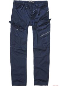 Modern Brandit Men's Adven Slim Fit Cargo Trousers Navy