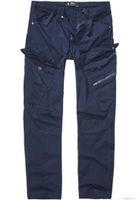 Modern Brandit Men's Adven Slim Fit Cargo Trousers Navy