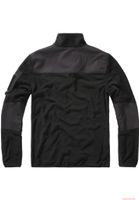 warm Brandit Fleece Troyer Ripstop Black