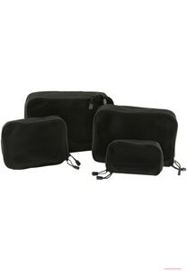 Ensemble de cubes de rangement pratiques Brandit US Cooper, noirs