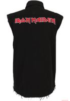 Striking Brandit Iron Maiden vintage sleeveless shirt NOTB black
