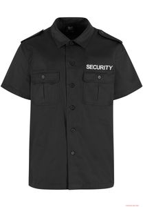 funktionales Brandit Security US Kurzarmhemd Schwarz