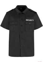 funktionales Brandit Security US Kurzarmhemd Schwarz