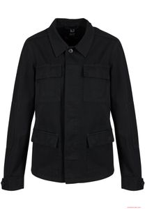 classic Brandit women's BDU twill jacket black
