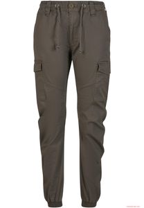 modern Brandit women's Melina cargo trousers olive