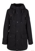 warmer Forvert Damen Fiss Parka Schwarz