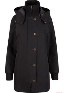 warme Forvert Damen Lemony Winterjacke Schwarz