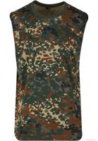 Comfortable Brandit men's muscle shirt, camouflage pattern
