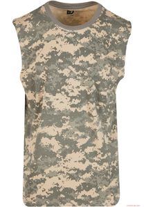 Comfortable Brandit men's muscle shirt, Digital Camo