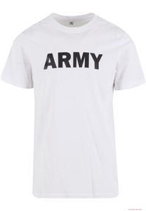 Camiseta clásica Brandit Army blanca