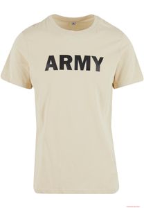 Camiseta clásica Brandit Army color beige.