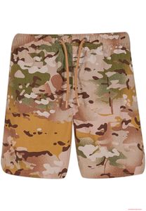 Pantaloncini da bagno classici da uomo Brandit con stampa mimetica tattica
