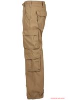 Pantaloni cargo vintage Brandit Pure con 4 tasche sulle gambe, modello B1003-00003, beige