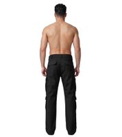 Pantaloni cargo Brandit Pure Vintage con 4 tasche sulle gambe, modello B1003-00007, neri