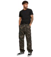 Pantaloni cargo da uomo Brandit Pure Vintage Pantaloni in cotone dallo stile vintage Dark Camo